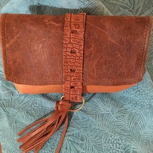 Handcrafted & Designed  Leather Belt Bag